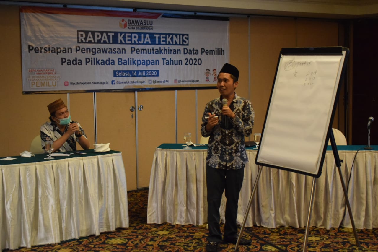 Persiapan Pengawasan Pemutakhiran Data Pemilih, Galeh Paparkan Strategi Pengawasan Coklit
