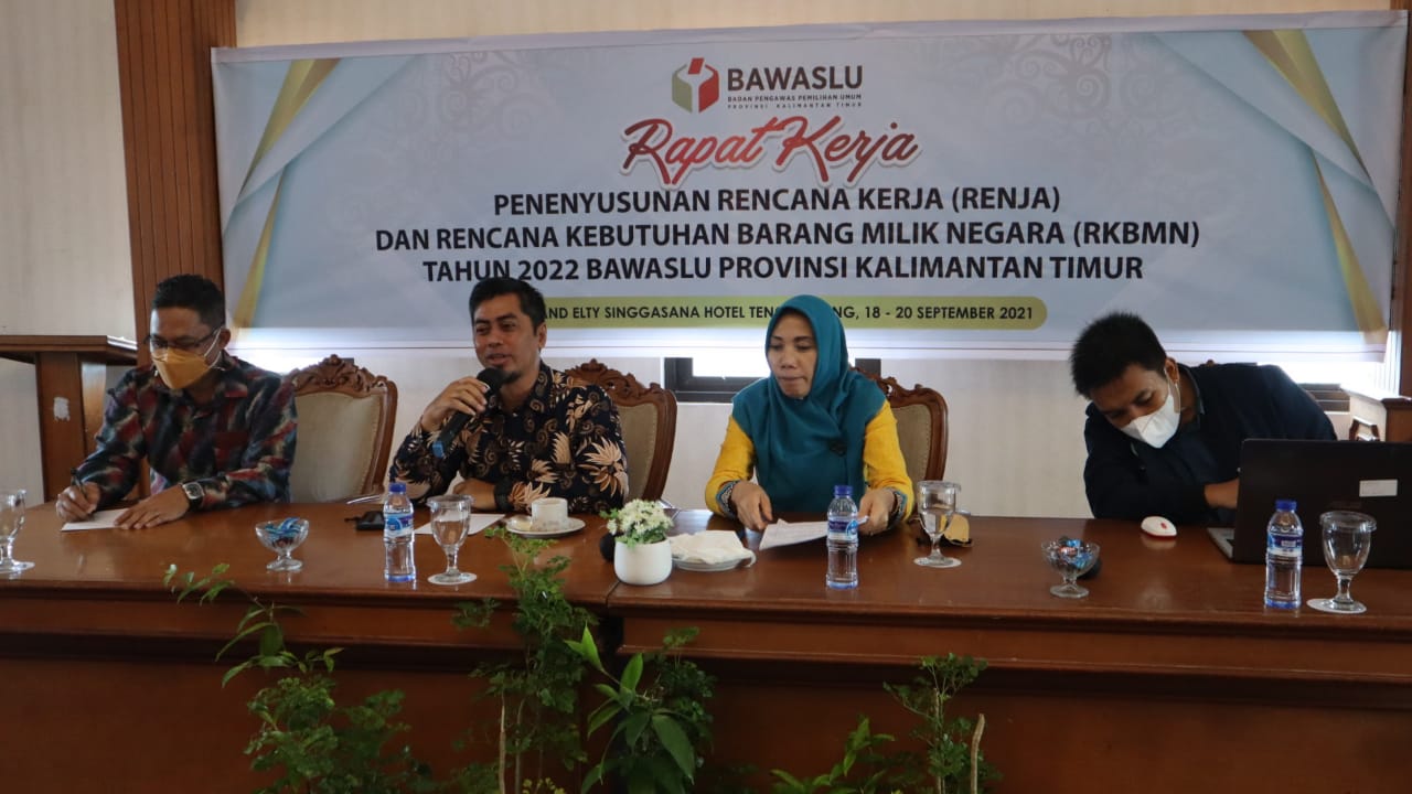 Bawaslu Kaltim Menggelar RENJA Guna Mendorong Pengelolaan Aset Negara yang Optimal