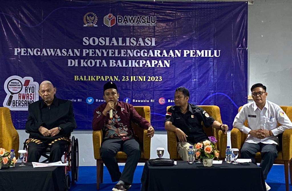 Bawaslu Gelar Sosialisasi Penyelenggaraan Pemilu
