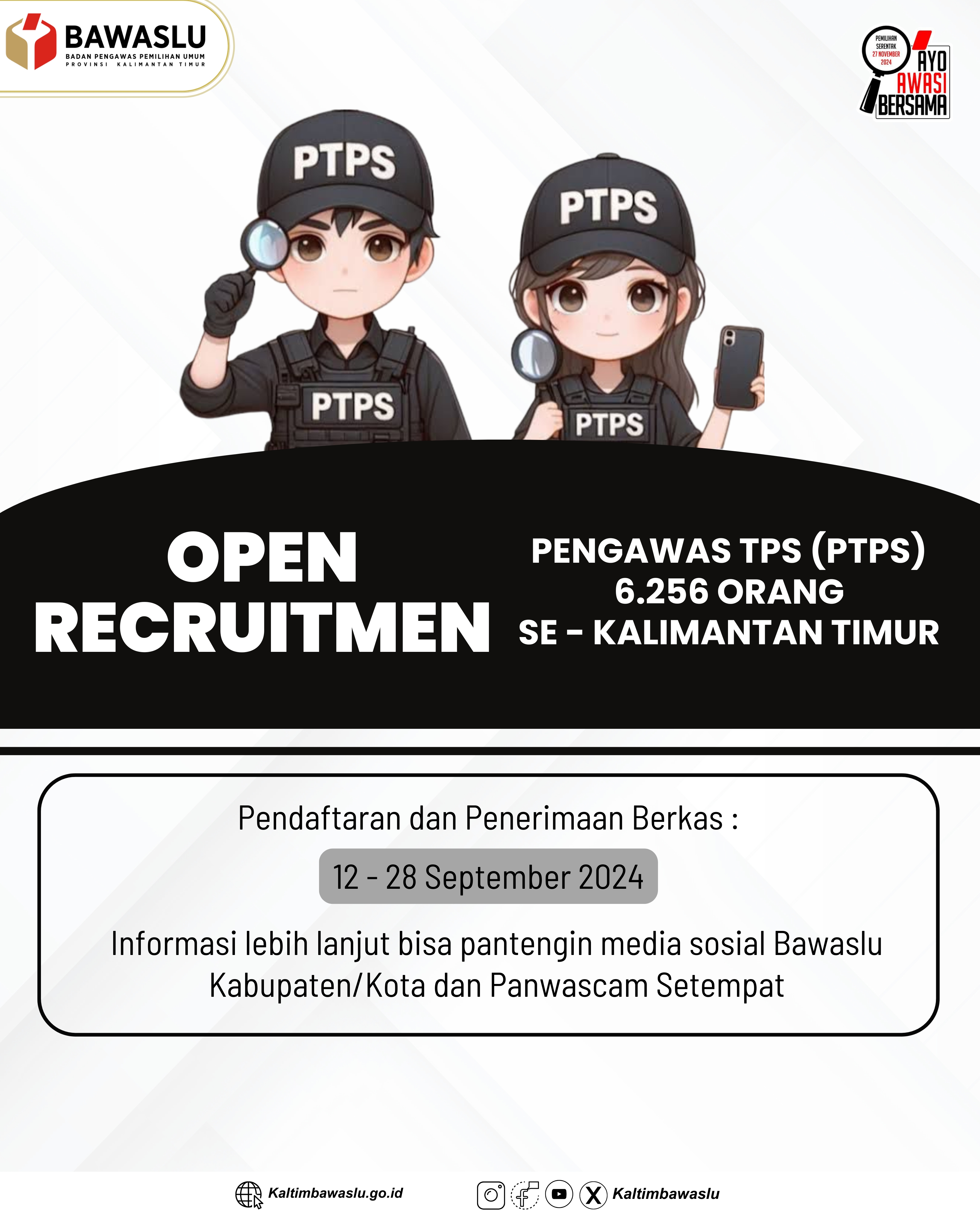 Pendaftaran Pengawas TPS Pada Pemilihan Serentak Telah Dibuka, Ayo Segera Daftar! 