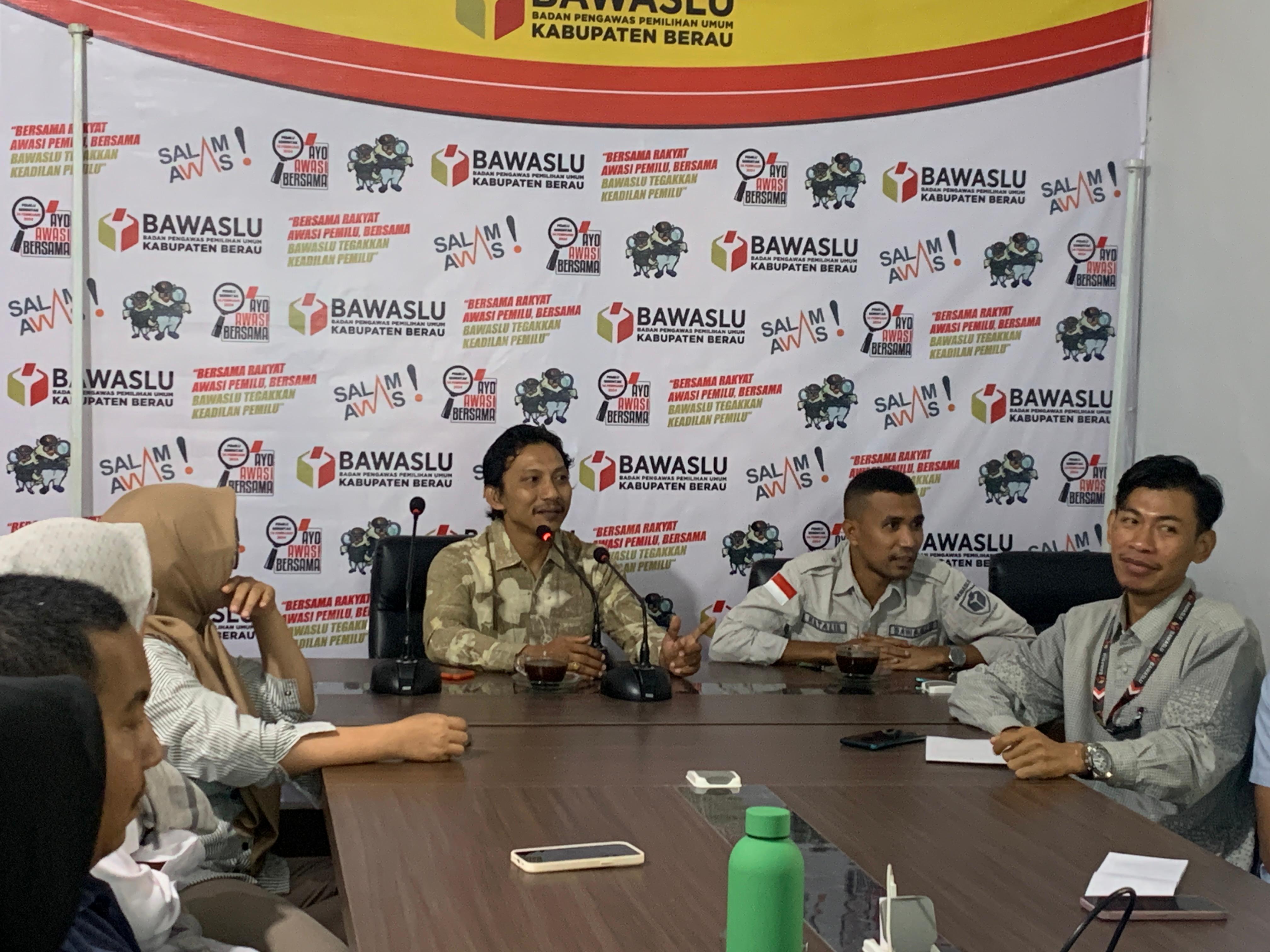 Lakukan Kontrol dan Evaluasi Kelembagaan di Bawaslu Berau, Hari Dermanto Berikan Arahan Jelang Pilkada 2024