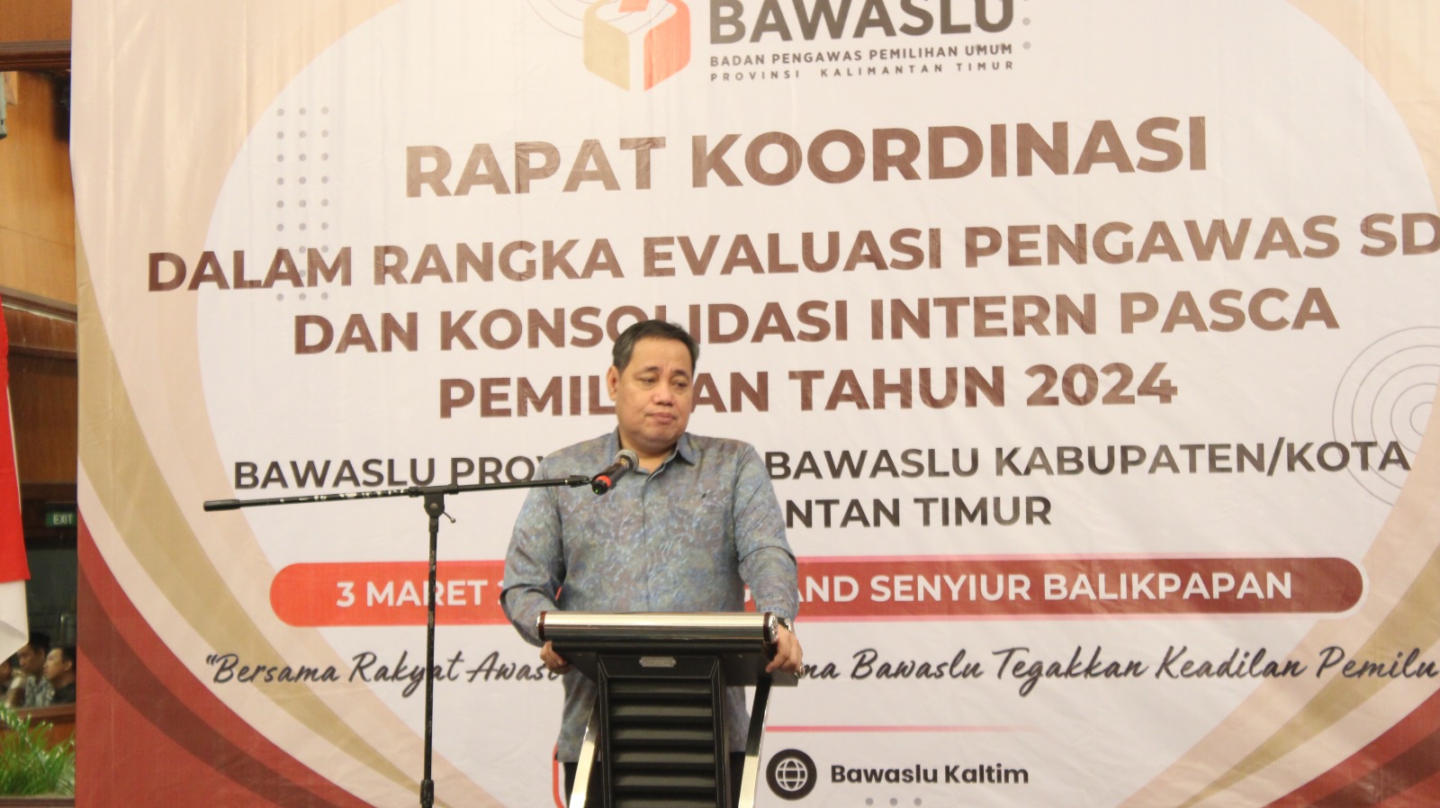 Rapat Evaluasi SDMO Se-Kaltim, Herwn JH Malonda Sampaikan Untuk Membuat Laporan Tanpa Ada Yang Ditutupi 