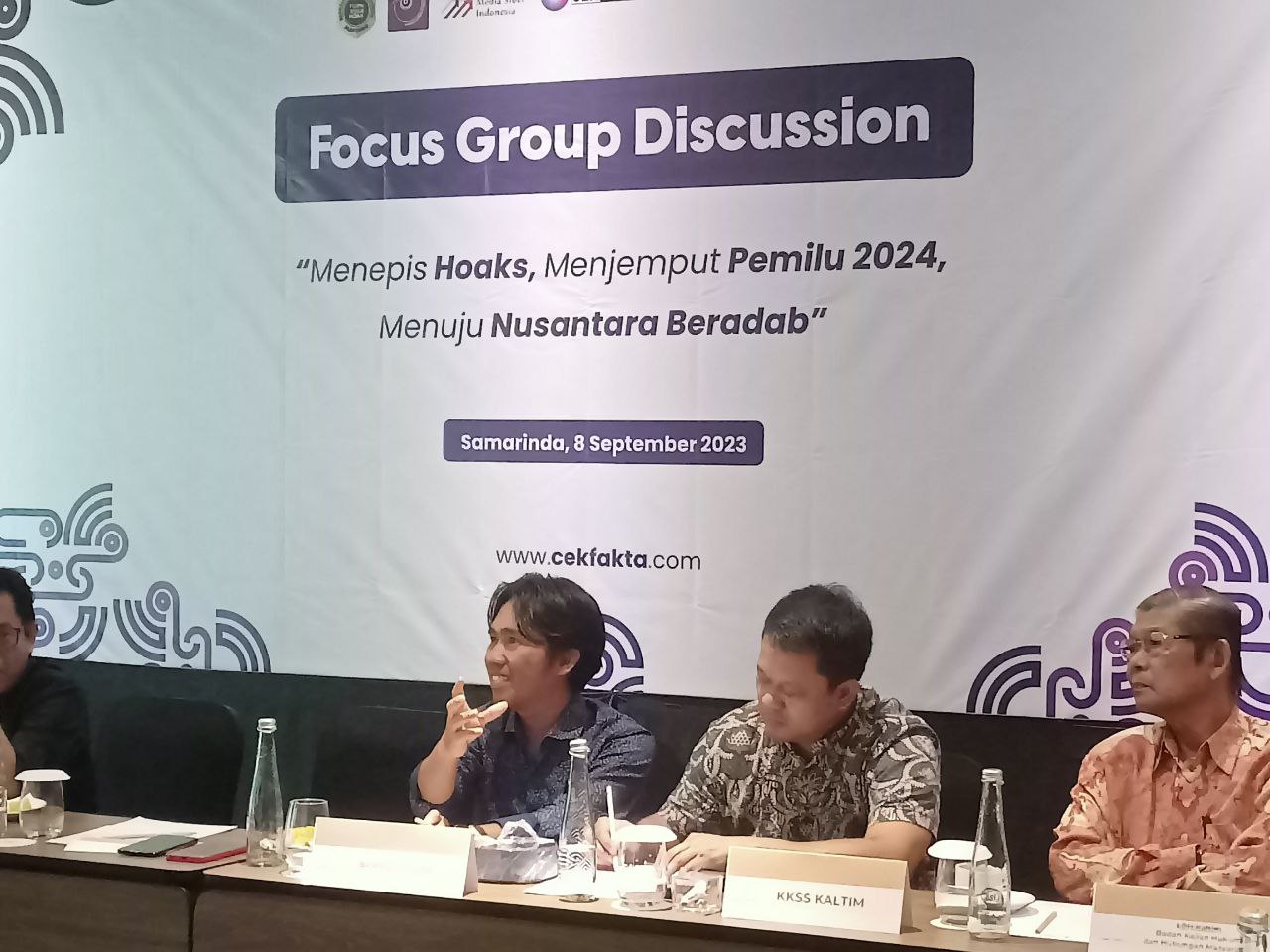 Bawaslu Kaltim menghadiri FGD bertemakan Menepis Hoax, Menjemput Pemilu 2024 menuju Nusantara Beradab 