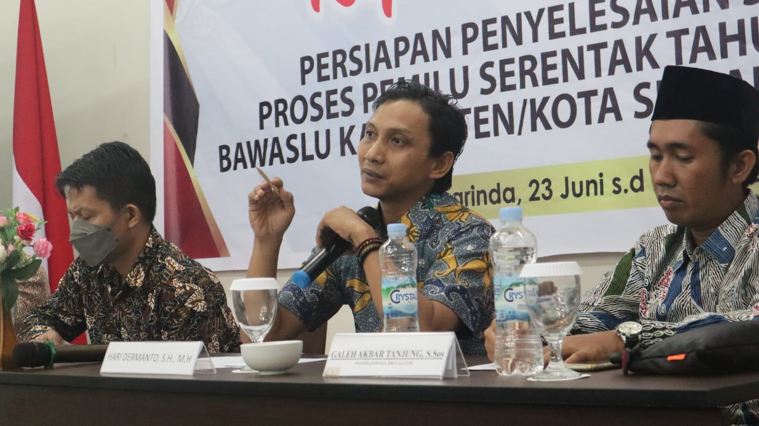 Konsolidasi Penyelesaian Sengketa Proses Pemilu, Hari Dermanto "Permohonan dan Surat Kuasa Menjadi Intervensi ke Parpol dan Kuasa Hukum Guna Persingkat Waktu Penyelesaian Sengketa Proses Pemilu