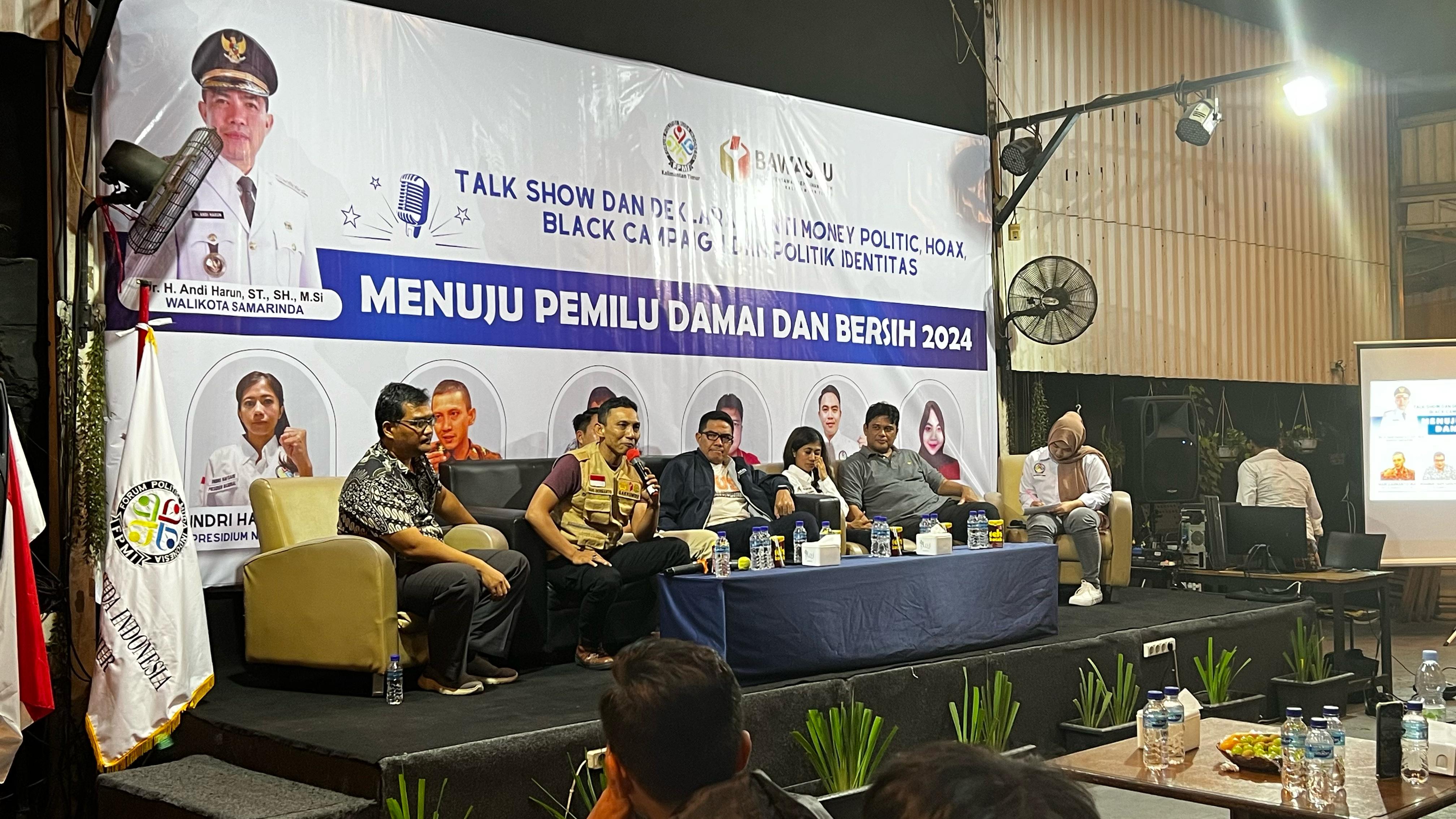 Ketua Bawaslu Kaltim  "Kehadiran Anak Muda Menjadikan Politik Sebagai Jembatan Pemikiran dan Gagasan Kepada Publik"