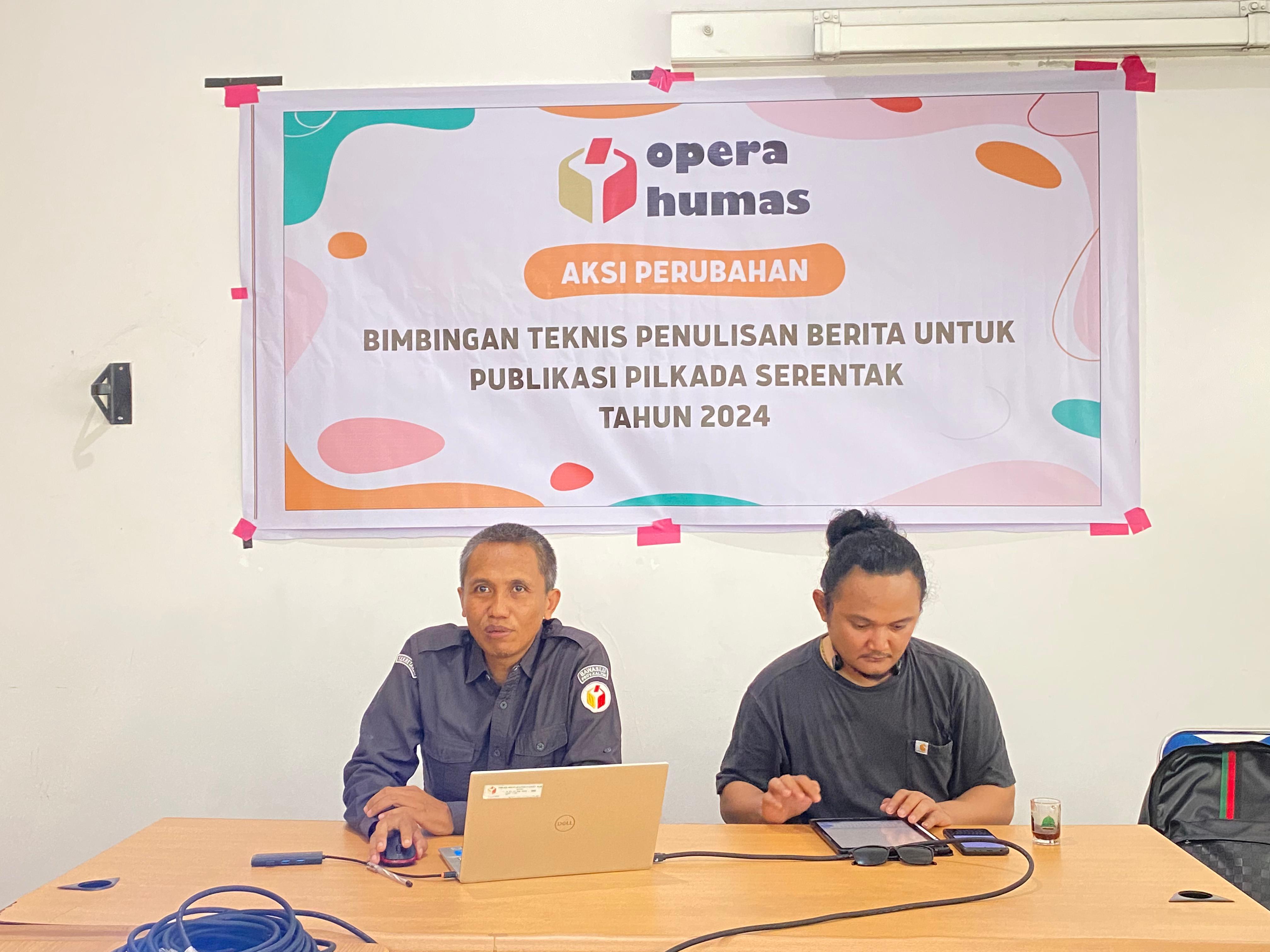 Implementasikan Aksi Perubahan PKA, Bawaslu Kalimantan Timur Adakan Bimtek Penulisan Berita