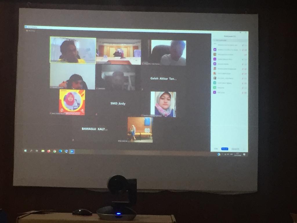 Pastikan Verfak Sesuai Ketentuan dan Peraturan, Bawaslu Kaltim Gelar Rakor