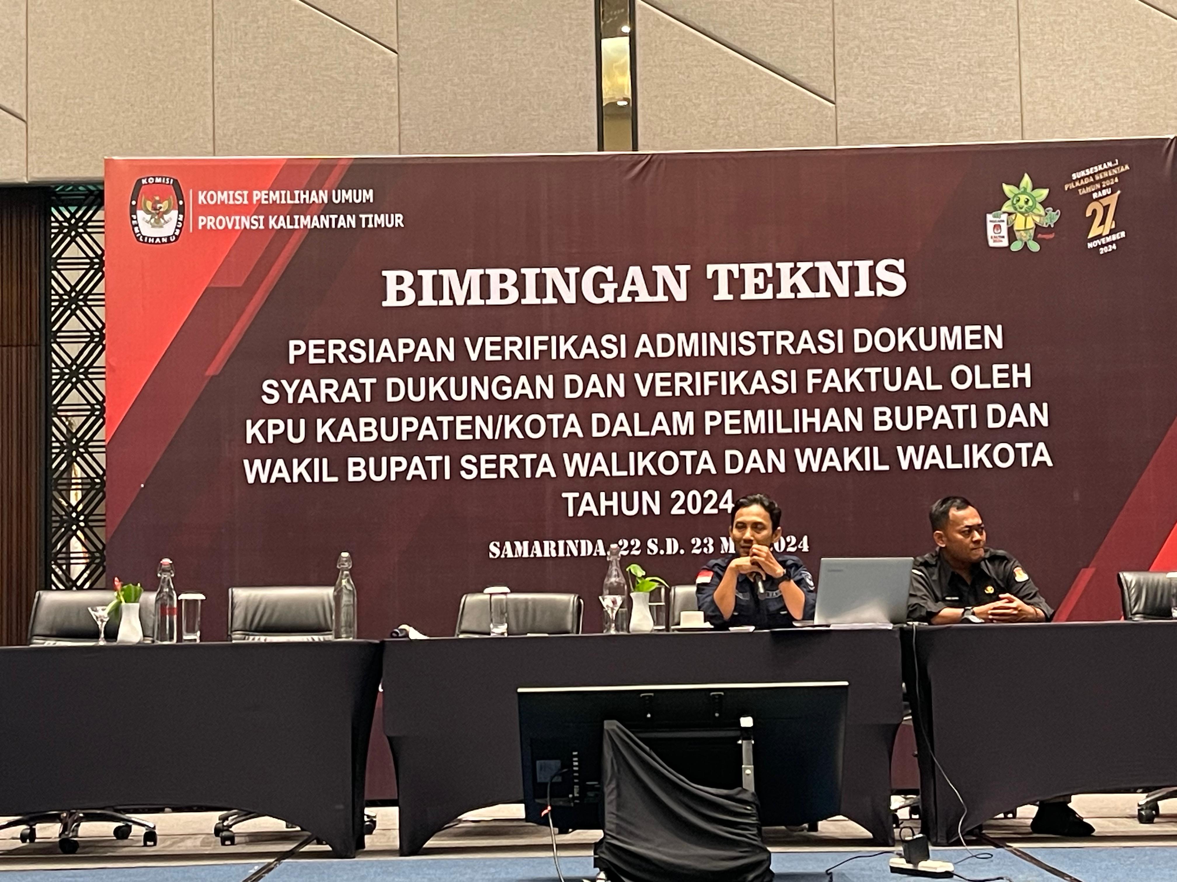 Hari Dermanto Sampaikan KPU Harus Lakukan Verifikasi Faktual Sesuai Aturan dan Prosedur 