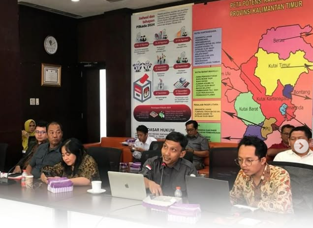 Bawaslu Kaltim Tegaskan Pentingnya Jaminan Hak Politik untuk Semua Warga dalam Rapat Tim IDI