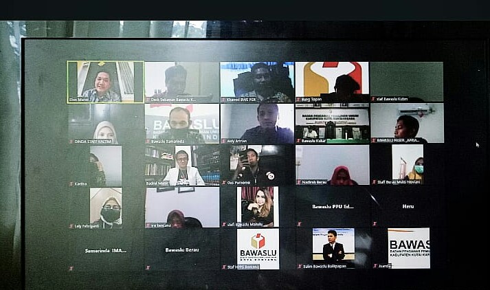 Persiapan Penanganan Proses Temua/Laporan Dugaan Pelanggaran Pilkada 2020, Ini Langkah Bawaslu Kaltim!