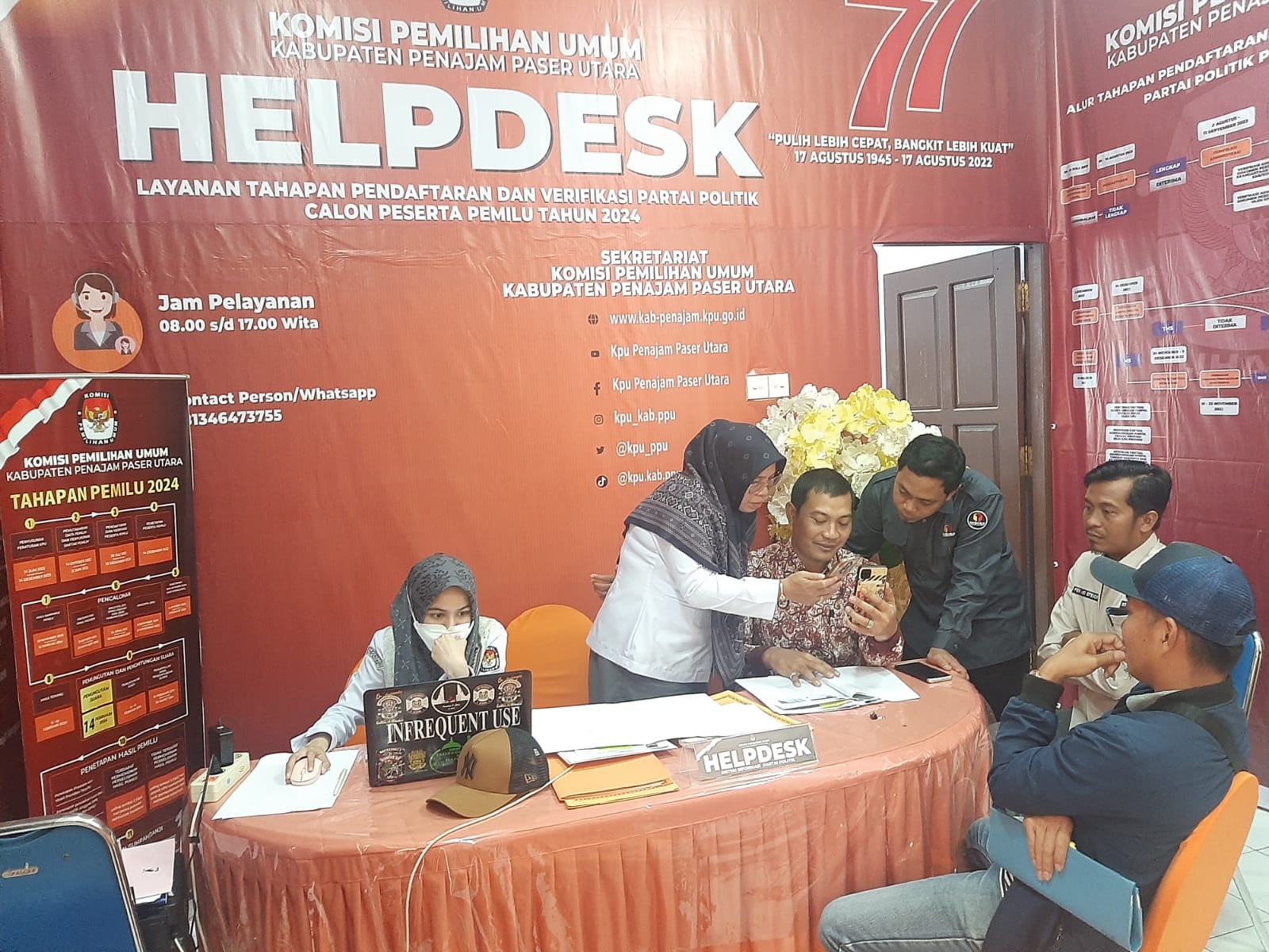 Bawaslu PPU Awasi Tindak Lanjut Hasil Vermin Keanggotaan Parpol 