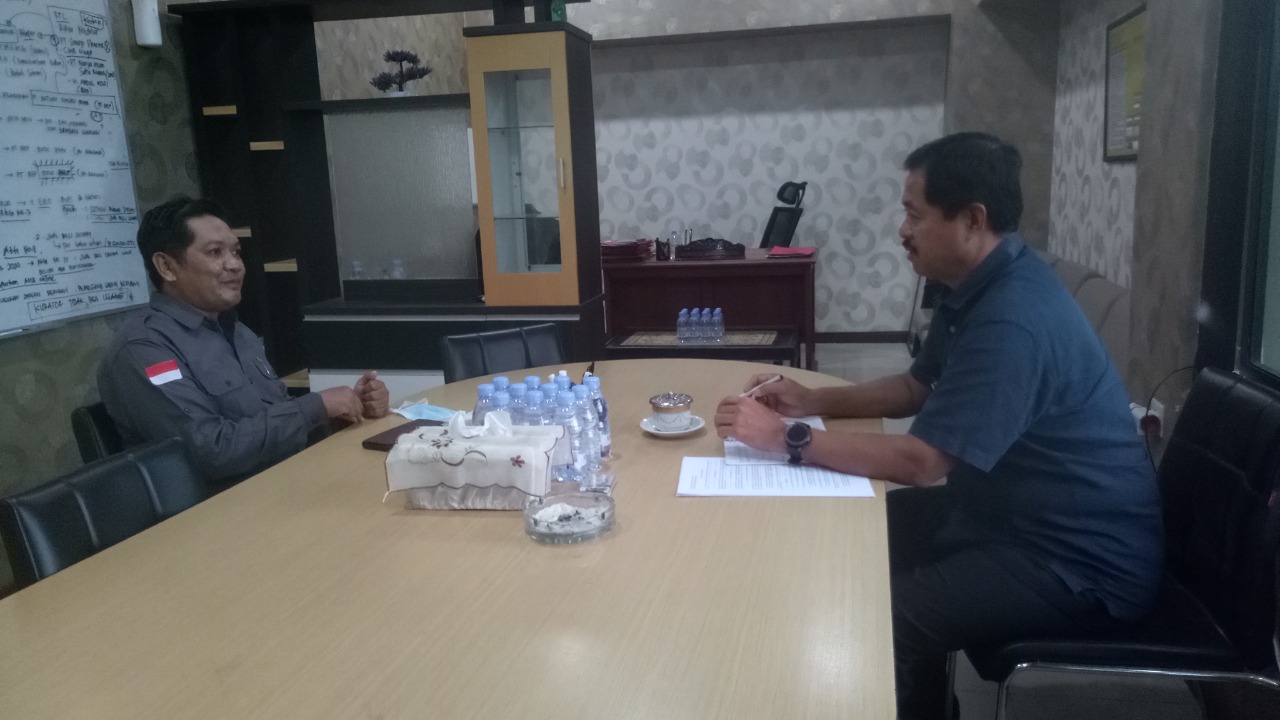 Persiapan Pembentukan Sentra Gakkumdu, Ebin Marwi Lakukan Kordinasi ke Polda Kaltim