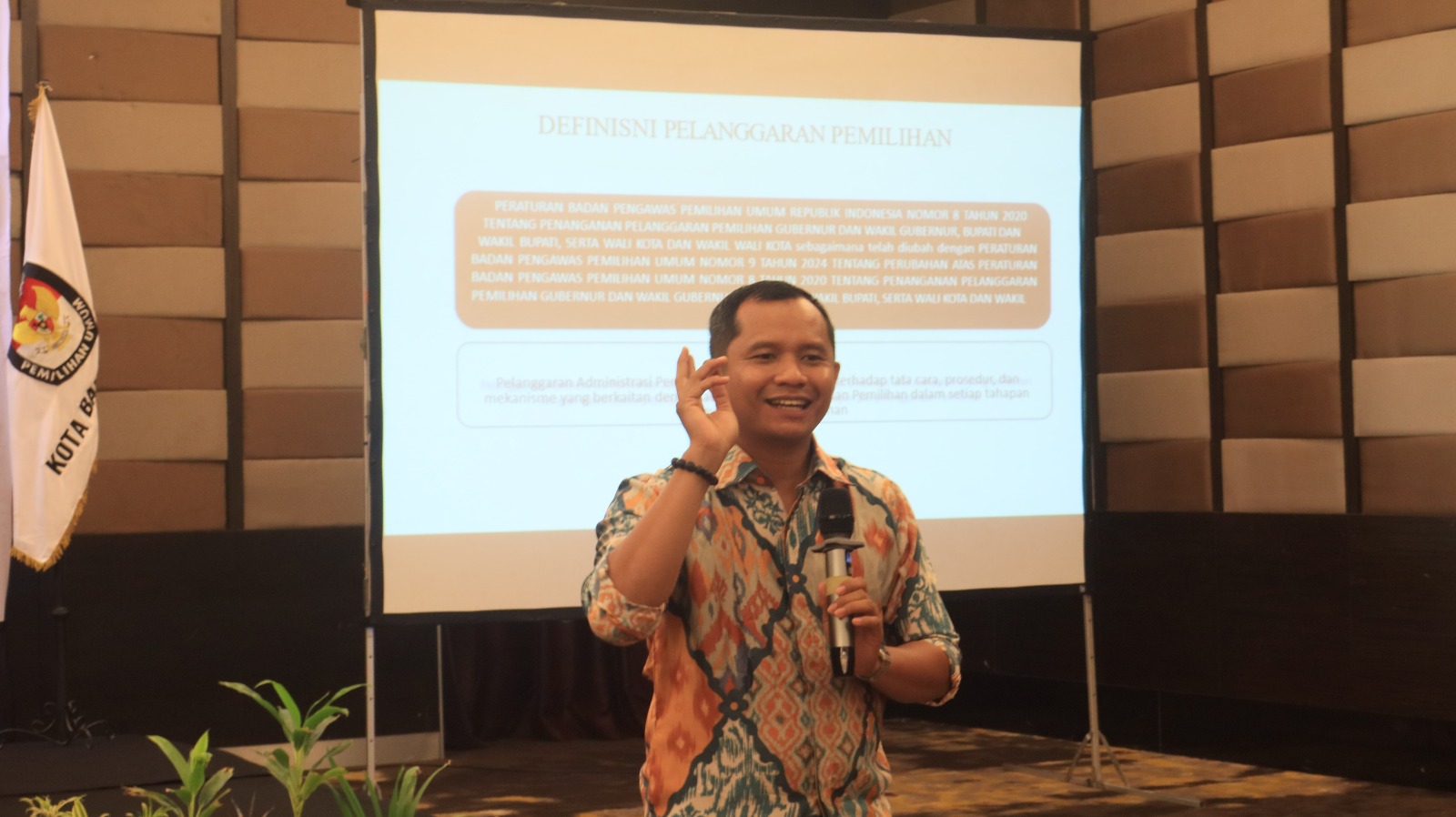 Daini Rahmat Sampaikan Tiga Poin Penting dalam Menjaga Netralitas dan Integiritas oleh Penyelenggara Pemilu