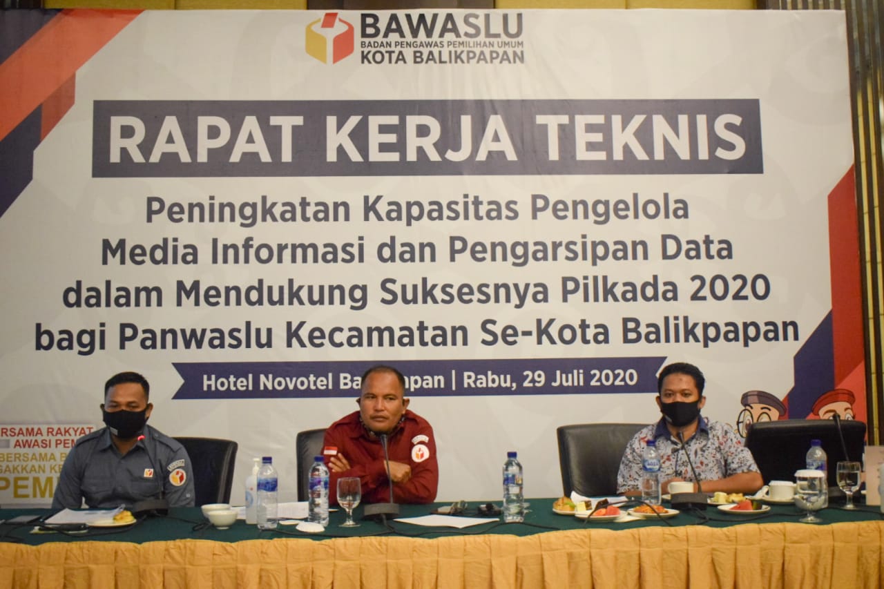 Rakernis Samakan Persepsi Pengawasan Pilkada 2020 