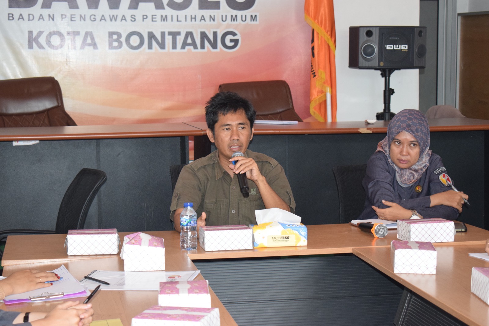 Galeh Akbar Tanjung ajak Pengawas Pemilu Kota Bontang Untuk Selalu Awasi dalam Pemungutan dan Penghitungan Suara 