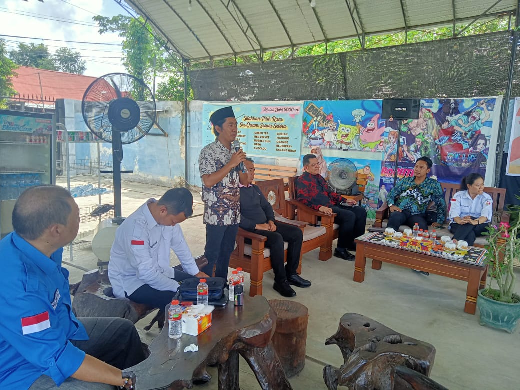 Sosialisasi Peraturan Bawaslu,  Galeh Ajak Masyarakat Mengawasi Pemilu Bersama