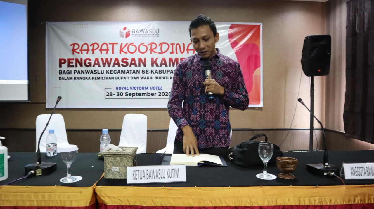 Pastikan Peran Vital Pengawasan Terlaksana, Hari Dermanto Berikan Tantangan Kepada Panwas Kecamatan