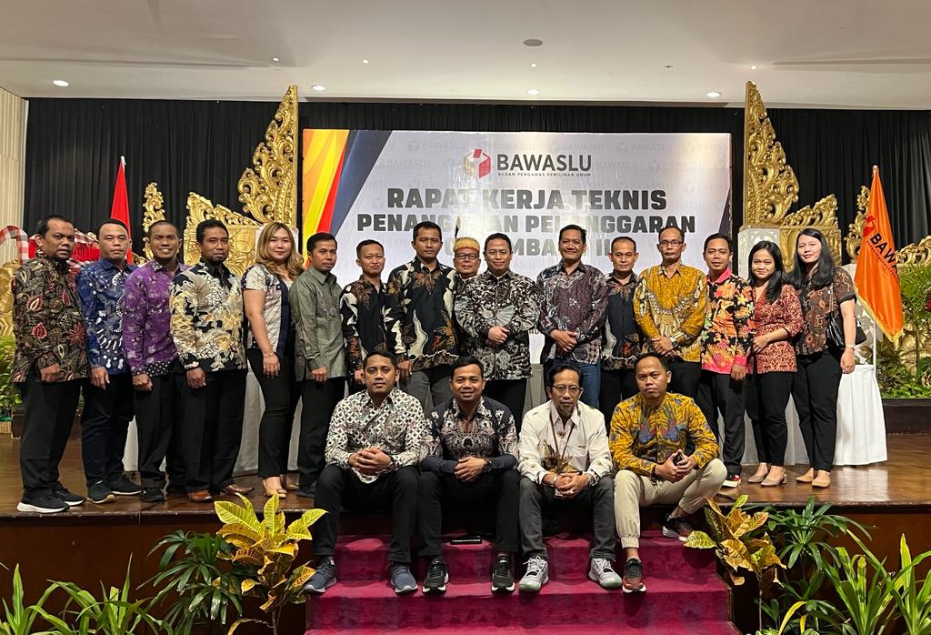 Bawaslu Republik Indonesia Gelar Rakernis Penanganan Pelanggaran Gelombang II