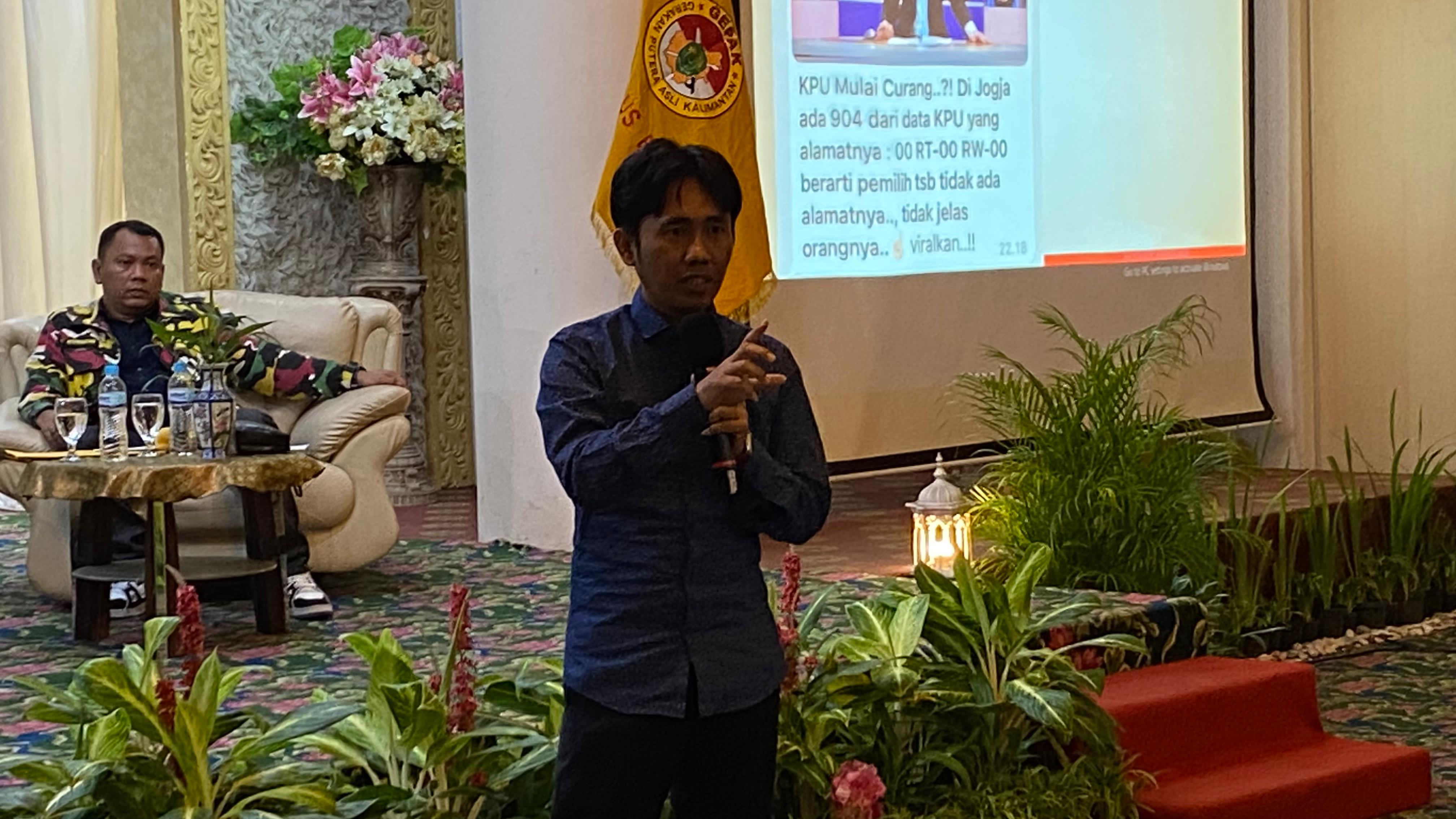 Galeh Akbar Tanjung Tegaskan Masyarakat Aktor Politik, Bukan Objek Politik dalam diskusi bersama Organisasi Masyarakat