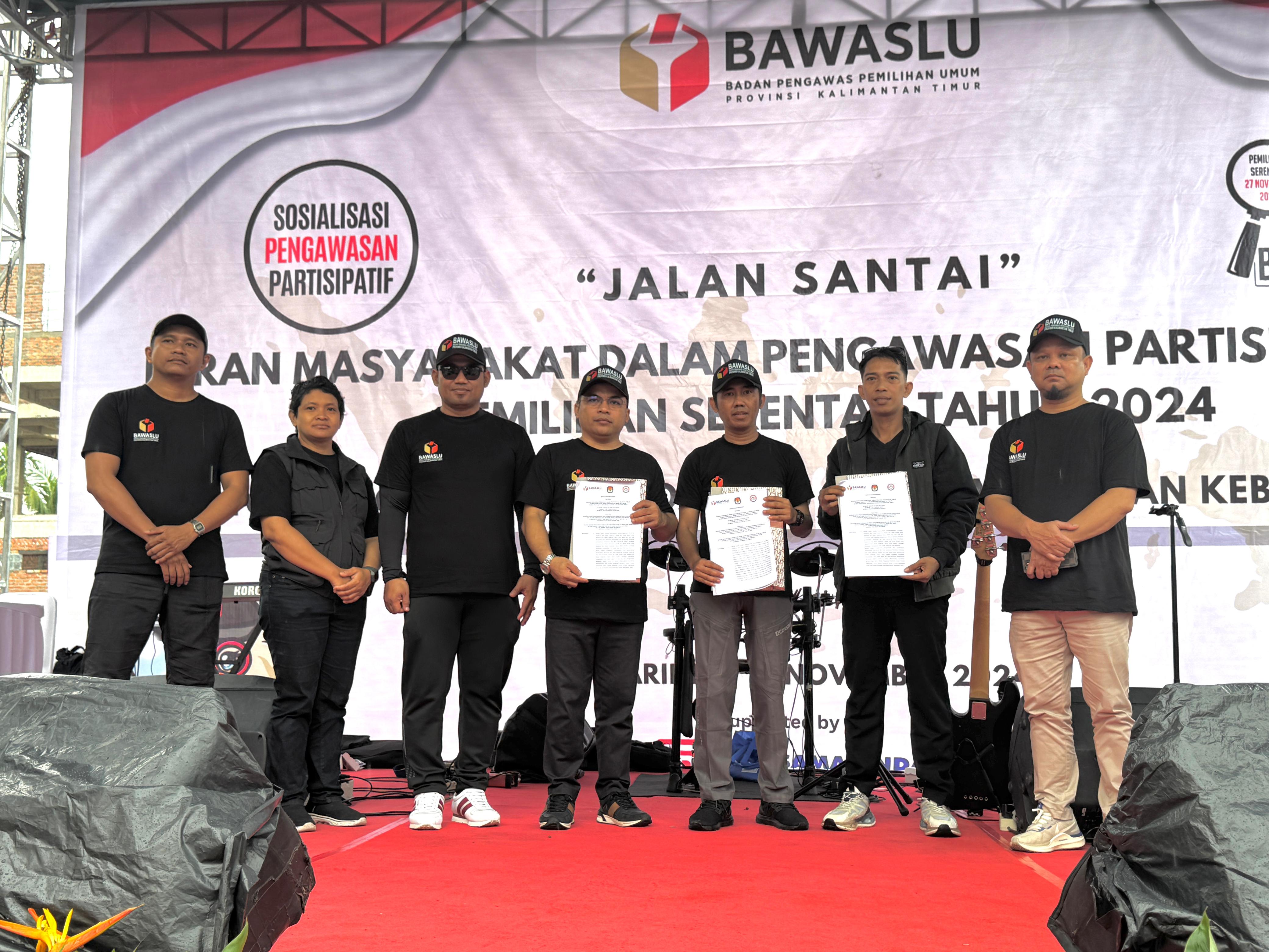 Bawaslu Kaltim Gandeng KPU dan KPID Awasi Iklan Kampanye Pilkada 2024  