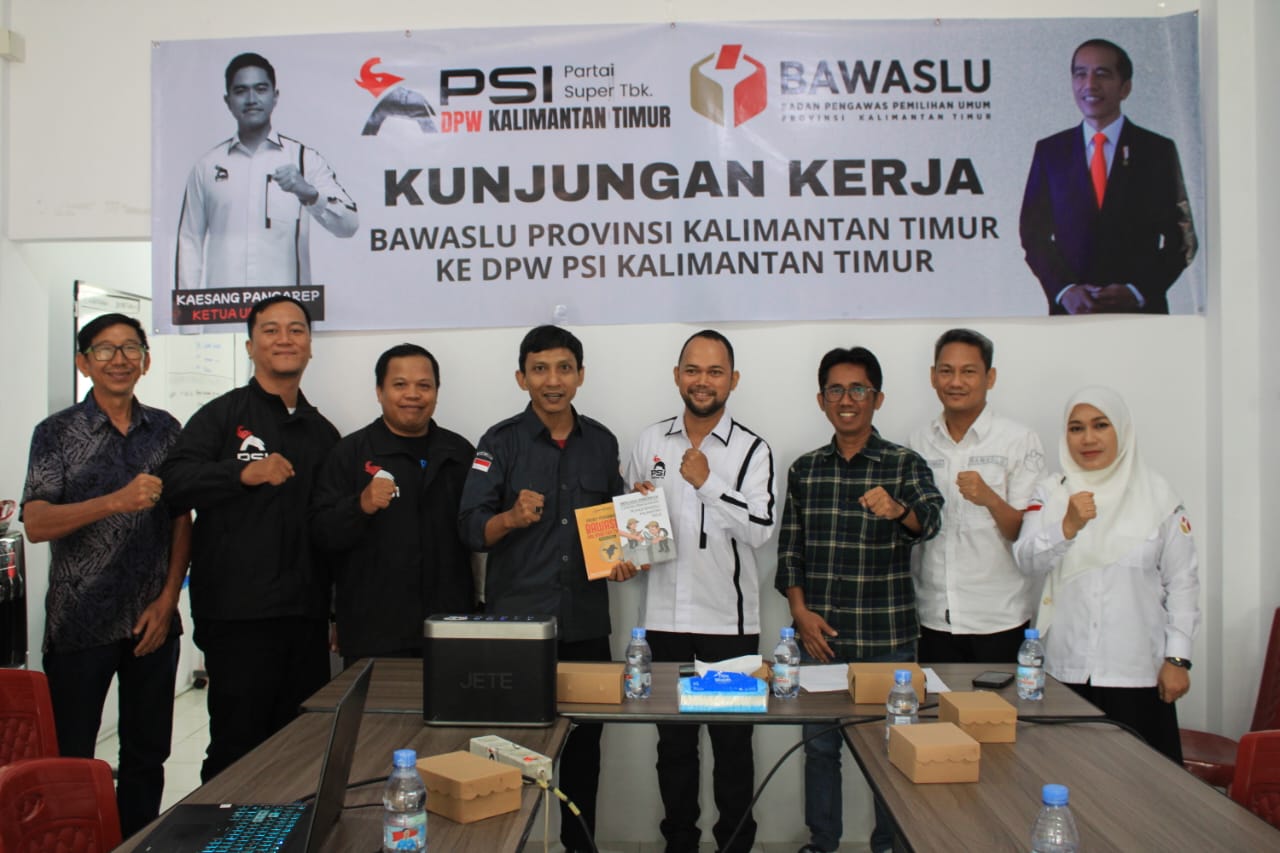 Bawaslu Kaltim dan PSI Kaltim