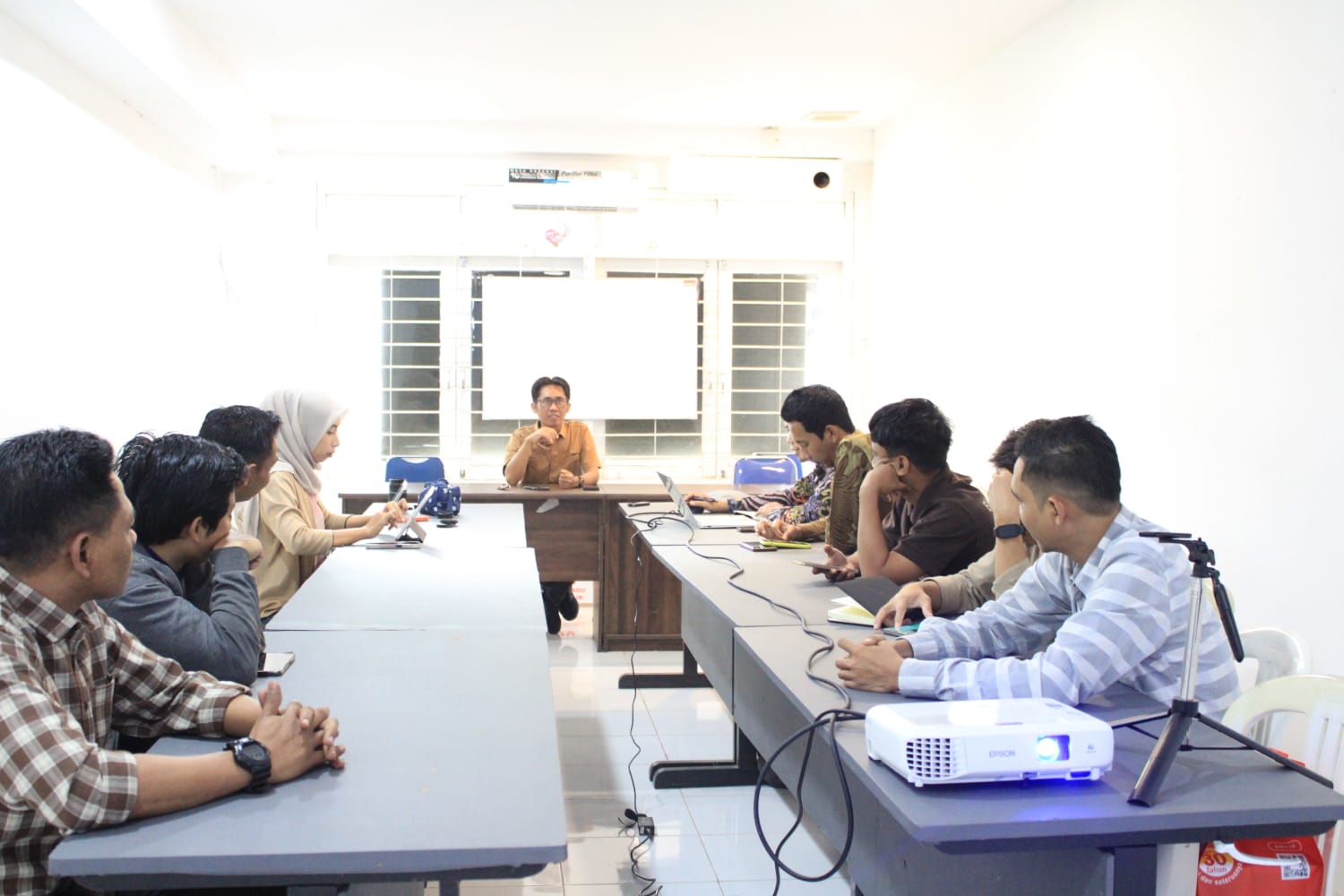 apat internal di Kantor Bawaslu Kaltim pada Jumat (20/2/2026)