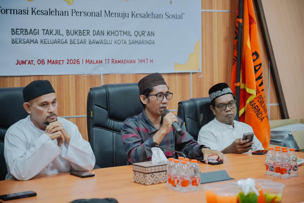 Ngabuburit Pengawasan yang diselenggarakan oleh Bawaslu Kota Samarinda pada Jumat (06/03/2026)