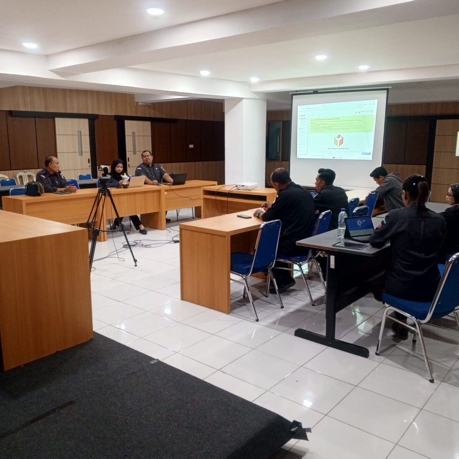 Peserta Pelatihan Peningkatan kapasitas