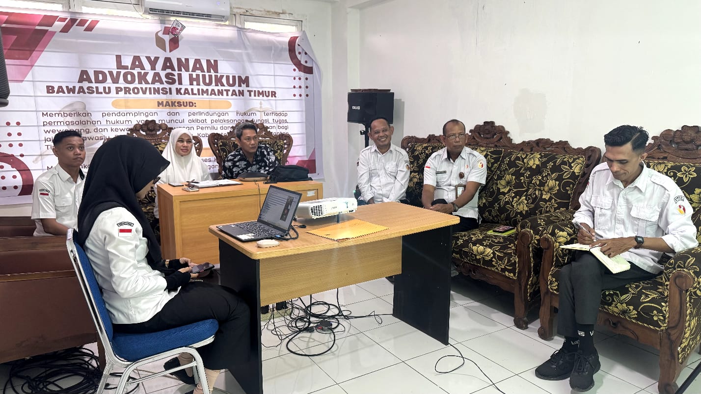 Koordinasi bersama Bawaslu kabupaten/kota se-Kalimantan Timur