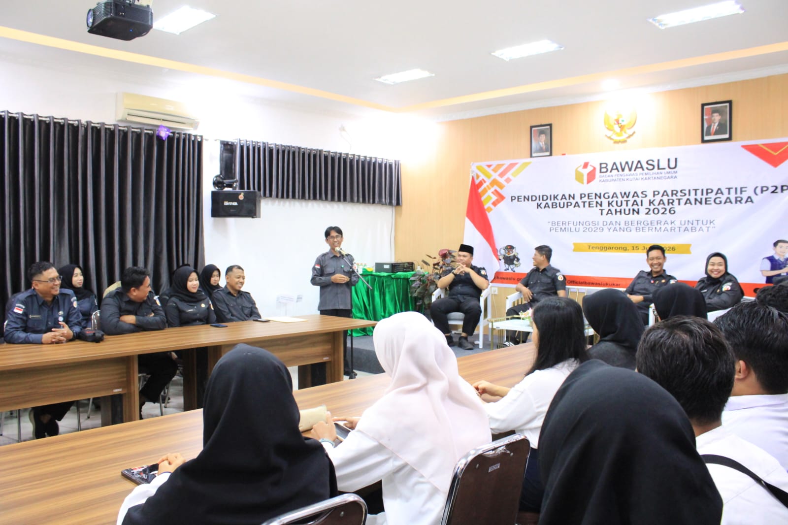 Galeh Membuka Program P2P Bawaslu Kukar