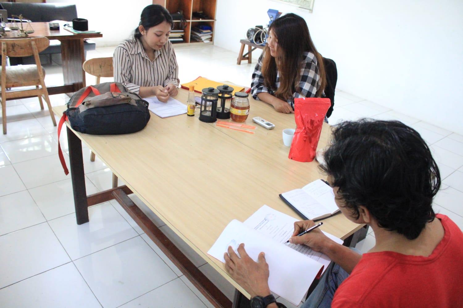 Hari Dermanto Bersama Mahasiswa Unmul