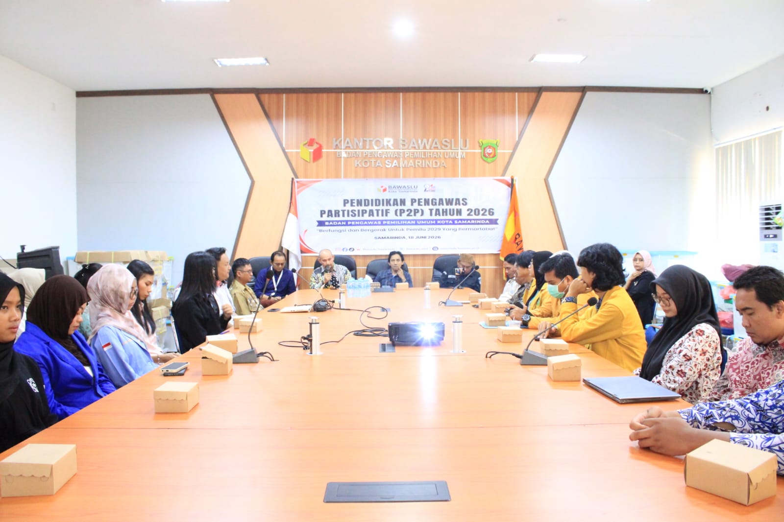 Pembukaan P2P Bawaslu Samarinda