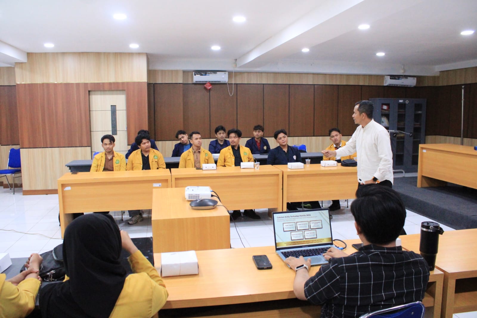 Kunjungan Mahasiswa Unmul