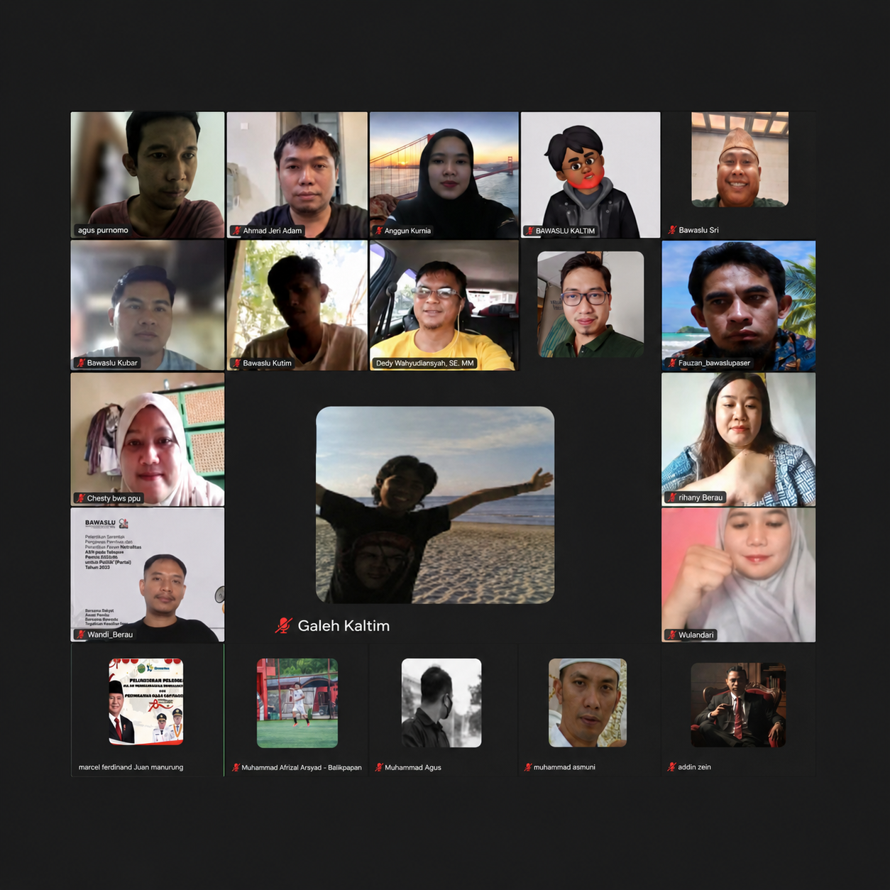 Forum Koordinasi Bawaslu Se-Kalimantan Timur
