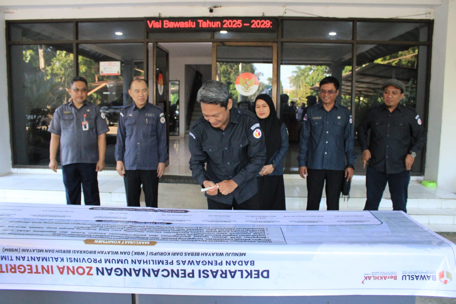 Penandatanganan Pencanangan Zona Integrasi