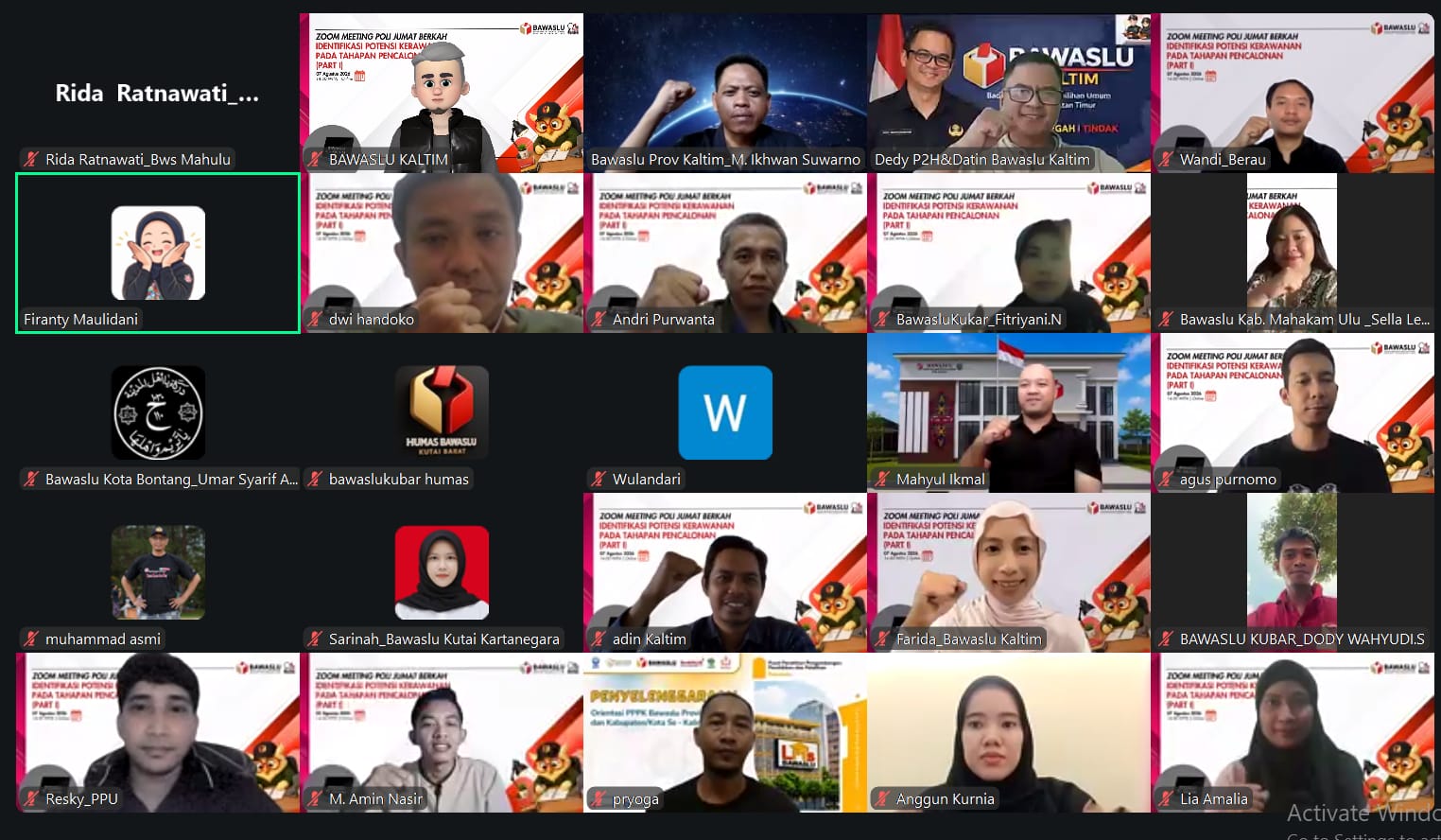 Peserta Poli Jumat BERKAH