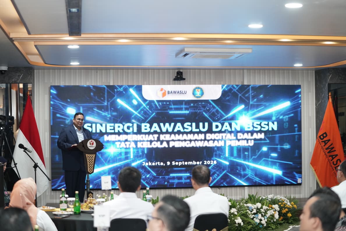 Badan Pengawas Pemilihan Umum (Bawaslu) bersama Badan Siber dan Sandi Negara (BSSN)