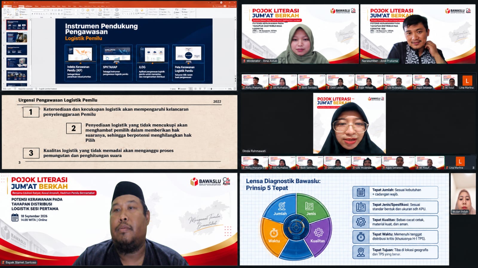 Narasumber Poli Jumat BERKAH