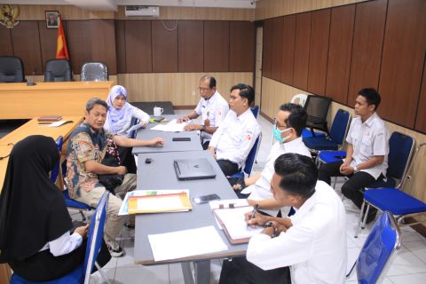 Rapat internal Divisi PP Bawaslu Kaltim
