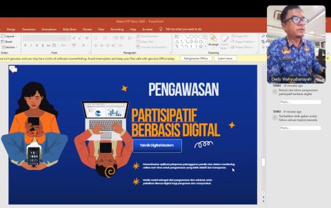 Kabag P2H Bawaslu Kaltim