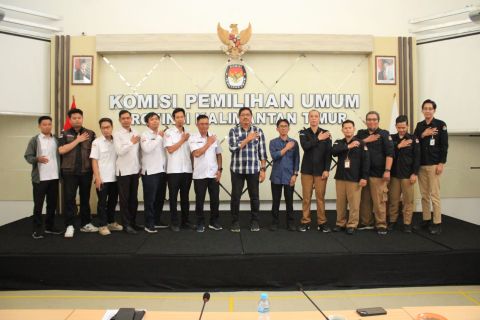 Jajari Bawaslu dan KPU Kaltim