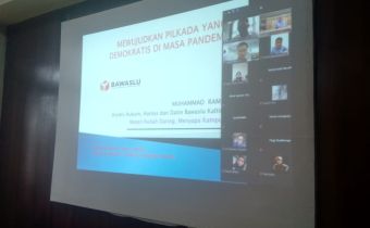 Bawaslu Menyapa Kampus, Kuliah Daring Bersama Universitas Balikpapan
