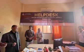 Muhammad Ramli Awasi Verifikasi Parpol di Kabupaten Kutai Kartanegara 