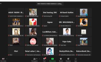 Muhammad Ramli Hadiri Peluncuran Aplikasi JDIH Bawaslu Secara Daring 