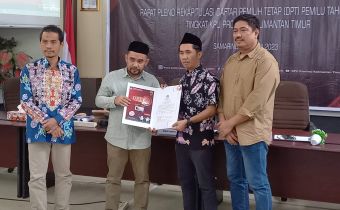 Jaga Kualitas DPT, Bawaslu Kalimantan Timur Sampaikan Saran Perbaikan