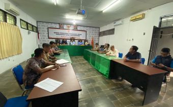 Sentra Gakkumdu Kaltim Memastikan Kesiapan Sentra Gakkumdu Kutai Kartanegara Terhadap Penanganan Pelanggaran Pidana Pemilu 2024 