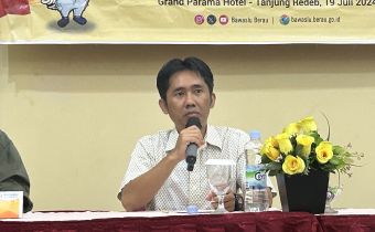 Launching IKP di Kabupaten Berau, Galeh Berikan Arahan Kepada Panwascam