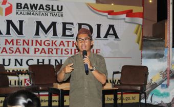 Bawaslu Kaltim Launching Indeks Kerawanan Pemilihan, Posko Kawal Hak Pilih dan Gerakan Mengawasi Bersama Media 