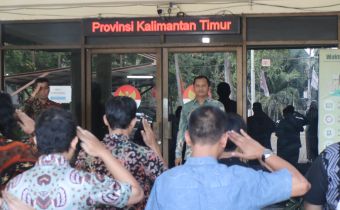 Bawaslu Kaltim Gelar Apel Pencanangan Rangkaian Hut Bawaslu Ke -16