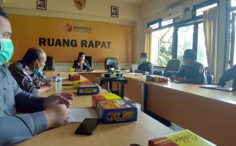 Tidak Ada Tahapan Pilkada Tahun 2021, Bawaslu Kaltim Lakukan Pembenahan Dokumen